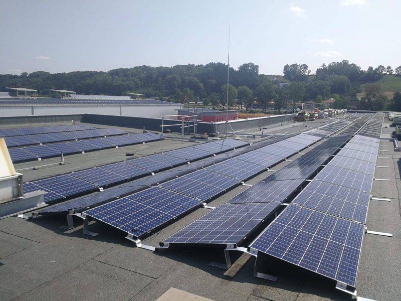 Solaranlage der GW Energie: Das österreichische Unternehmen hat Kapital auf Conda eingeworben. / Foto: Unternehmen