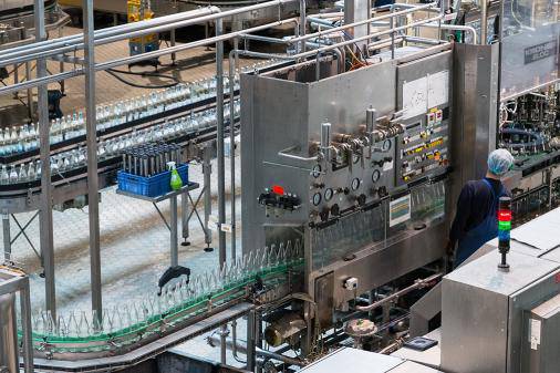 Abfüllung bei der Minerabrunnen Bad Brückenau AG. / Foto: Unternehmen