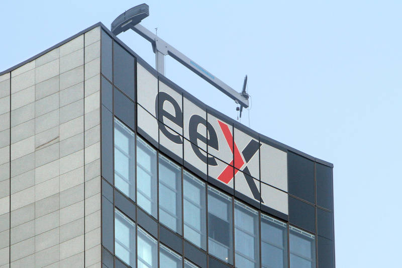 Die Leipziger Strombörse EEX ist Europas wichtigster Handelsplatz für Emissionsrechte. / Foto: imago images, Ralph Peters