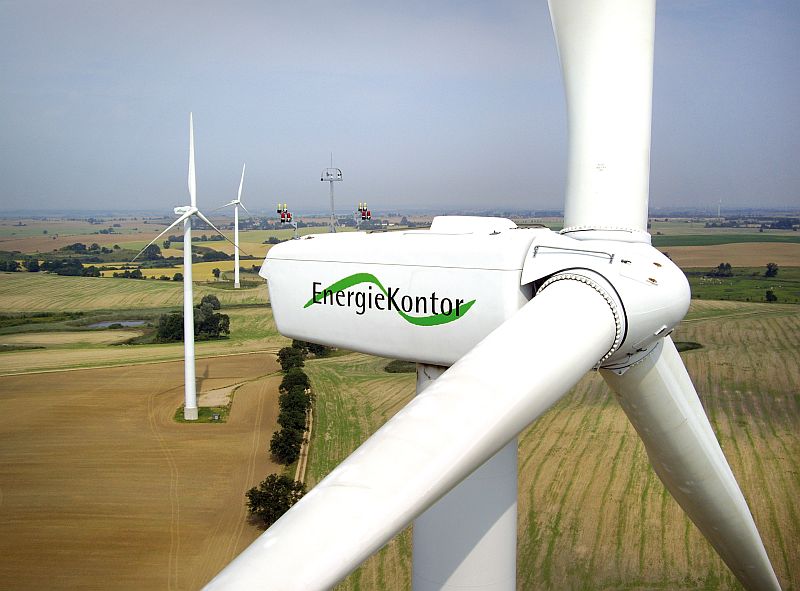 Unternehmen im Fonds: Energiekontor (Erneuerbare Energien), Nibe (Wärmepumpen). / Fotos: Unternehmen
