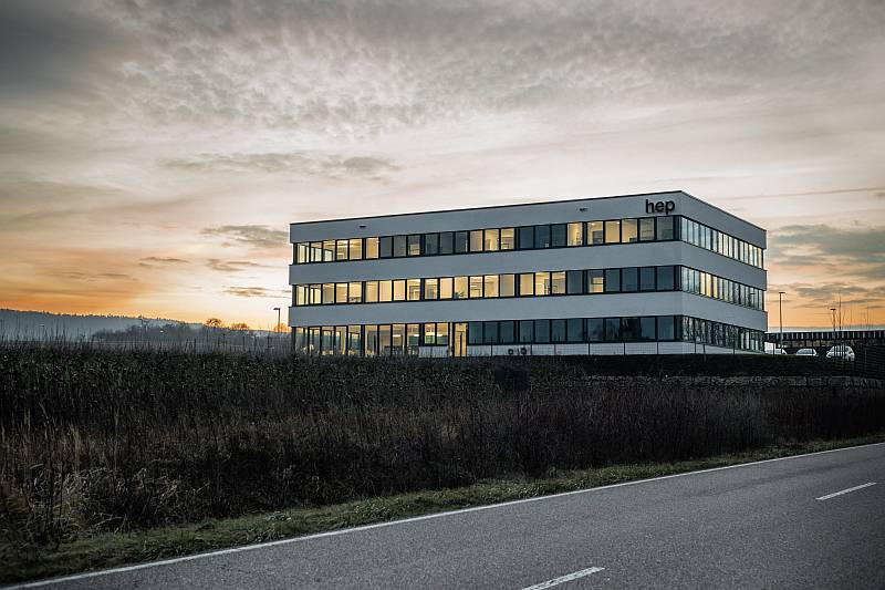 Firmensitz der hep-Gruppe. / Foto: Unternehmen