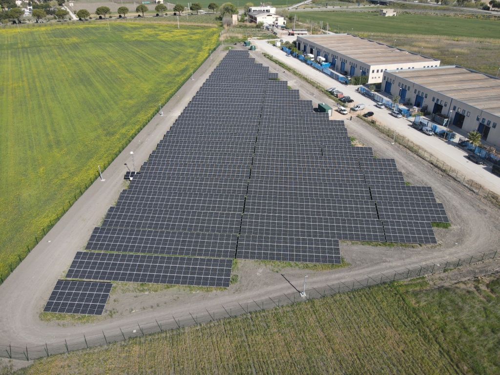 Solarpark der CAV Gruppe. / Foto: CAV Partners