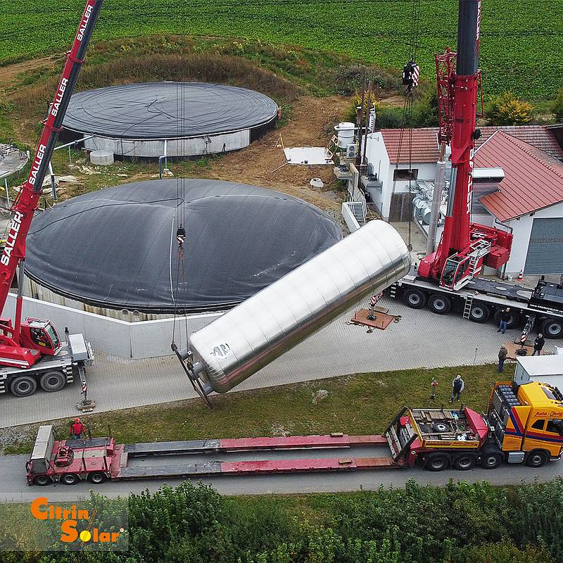 CitrinSolar bietet auch Wärmespeicher an. / Foto: CitrinSolar GmbH