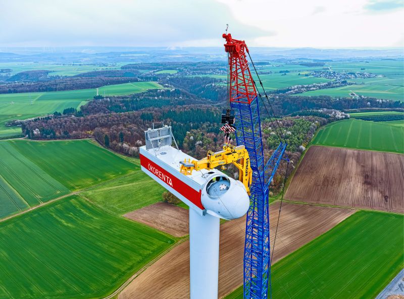 Durch eine lange Ankaufspipeline sichert sich ÖKORENTA aussichtsreiche Anlagen teilweise schon vor Baubeginn – hier der Windpark Dünfus im rheinland-pfälzischen Kaisersesch. / Foto: ÖKORENTA Gruppe