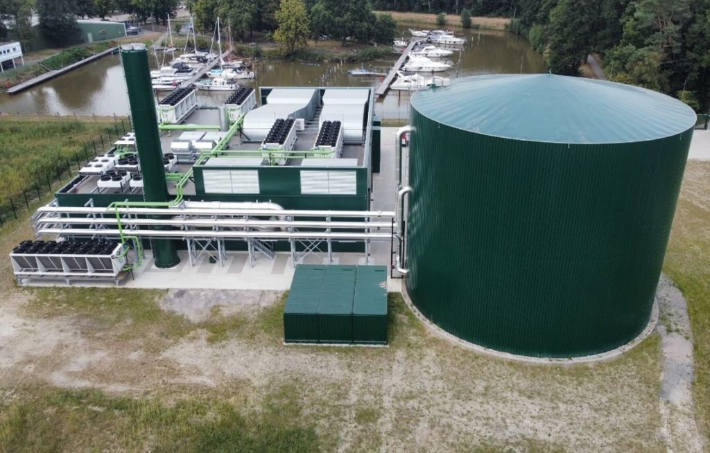 Hybridanlage mit Blockheizkraftwerken und Großwärmepumpen von 2G Energy im niedersächsischen Papenburg. / Foto: 2G Energy