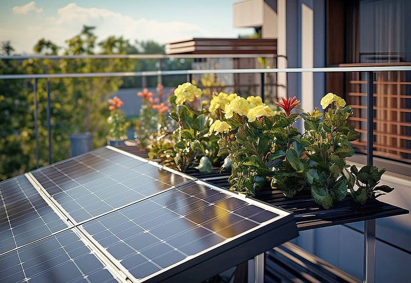 Bislang liefert Solarnative vor allem Mikro-Wechselrichter für Balkonsolaranlagen. / Symbolfoto: Pixabay