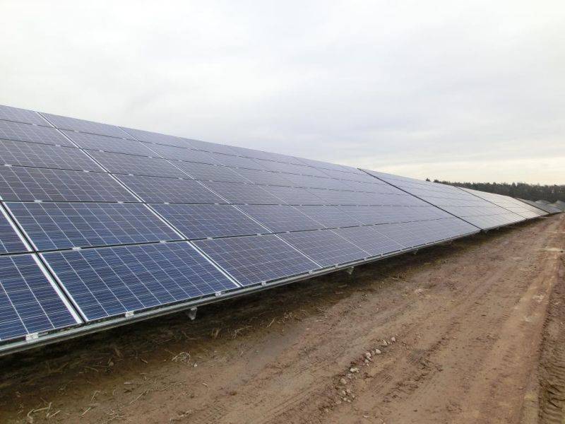 Solarpark von Energiekontor in Garzau-Garzin. / Foto: Unternehmen