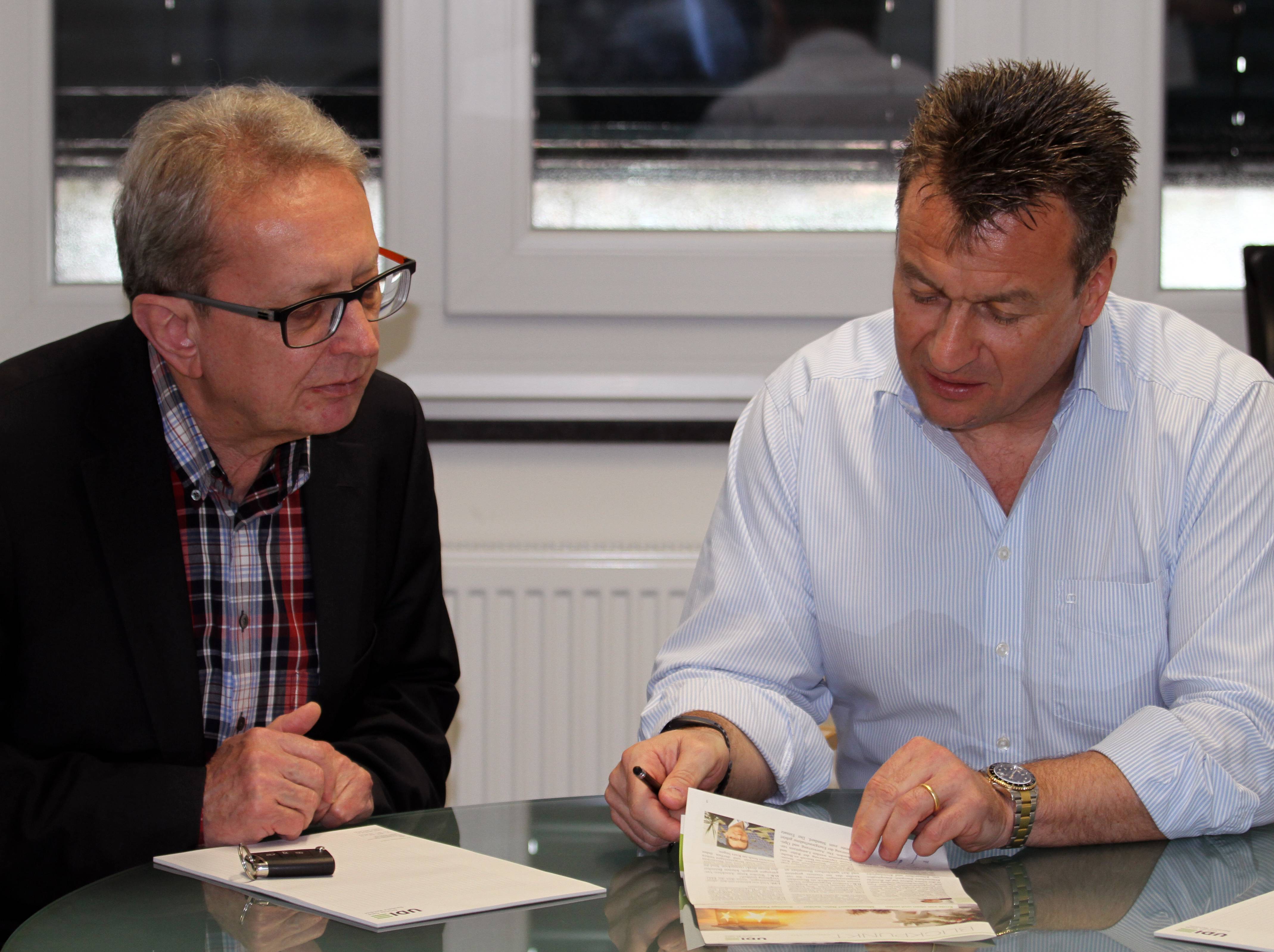 Georg Hetz (l.) und Stefan Keller von UDI. / Foto: Unternehmen