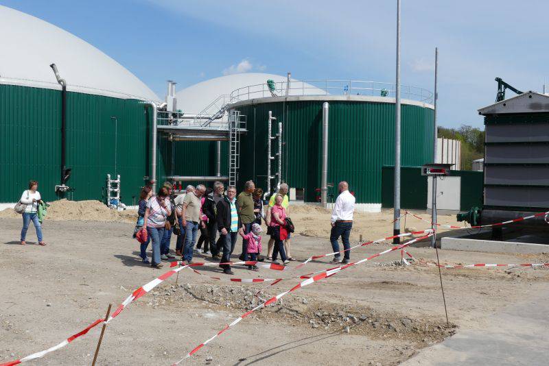 Tag der Offenen Tür bei der Biogasanlage Torgelow der UDI Bioenergie GmbH. / Foto: Unternehmen