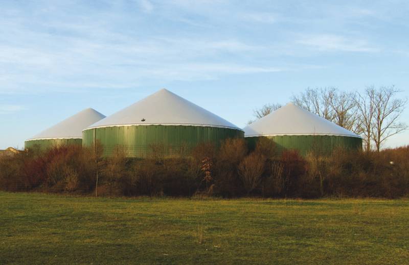 Fermenter der Biogasanlage von ABO Invest. / Foto: Unternehmen