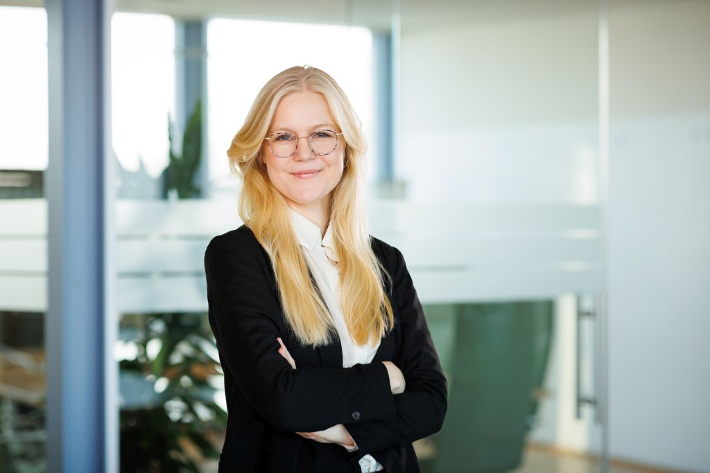 Katharina Lange ist Nachhaltigkeitsanalystin bei der GLS Investments. / Foto: GLS IM