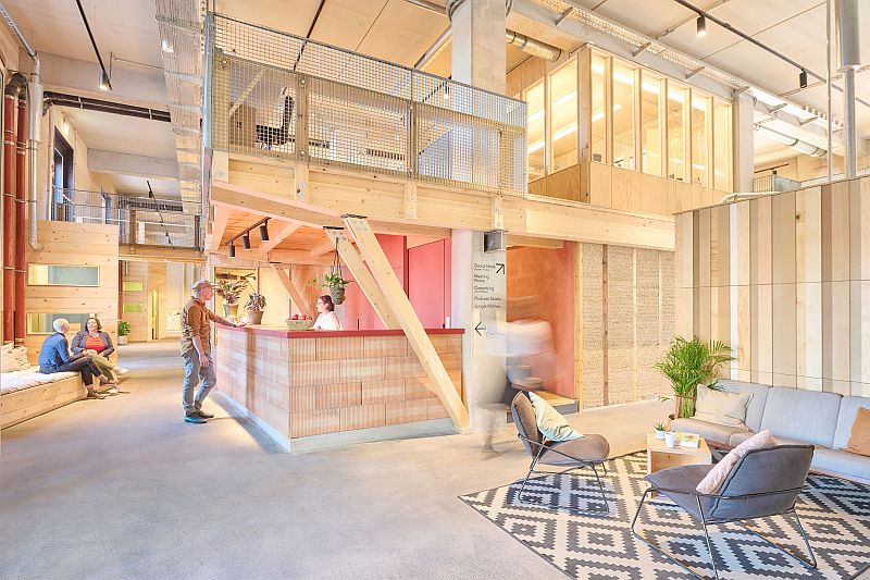 Impact Hub, Berlin: ein von der Triodos Bank per Kredit finanziertes Projekt.