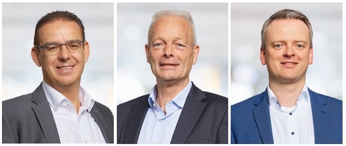 Der Vorstand der Energiekontor AG: v.l.n.r. Peter Szabo (Vorsitzender), Günter Eschen und Carsten Schwarz. / Fotos: Energiekontor