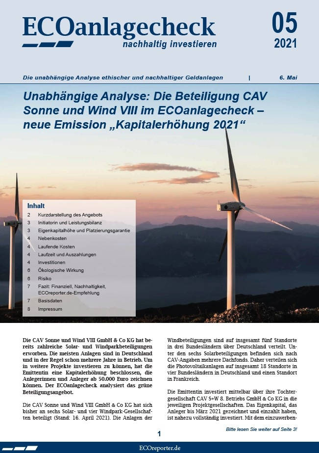 Lesen Sie hier den ECOanlagecheck im PDF-Format.