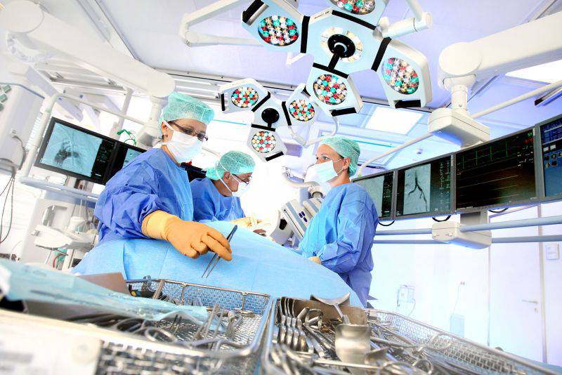 Operationssaal einer Helios-Klinik von Fresenius. / Foto: Unternehmen