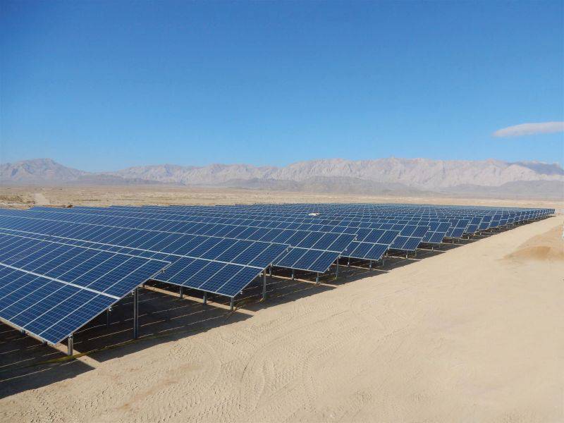 ABO Wind stellt sich zunehmend internationaler auf. Diesen Solarpark errichtete der Konzern im Iran. / Foto: ABO Wind