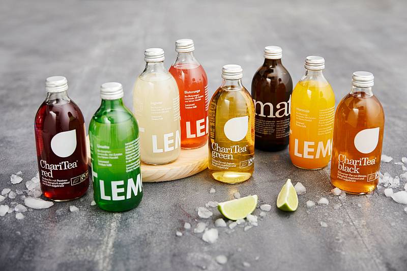 Limonaden und Teegetränke von Lemonaid. / Foto: Lea Aring
